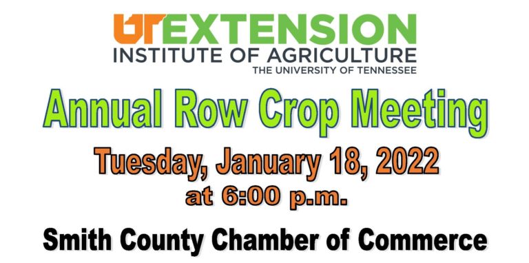 Annual Row Crop Meeting | January 18, 2022