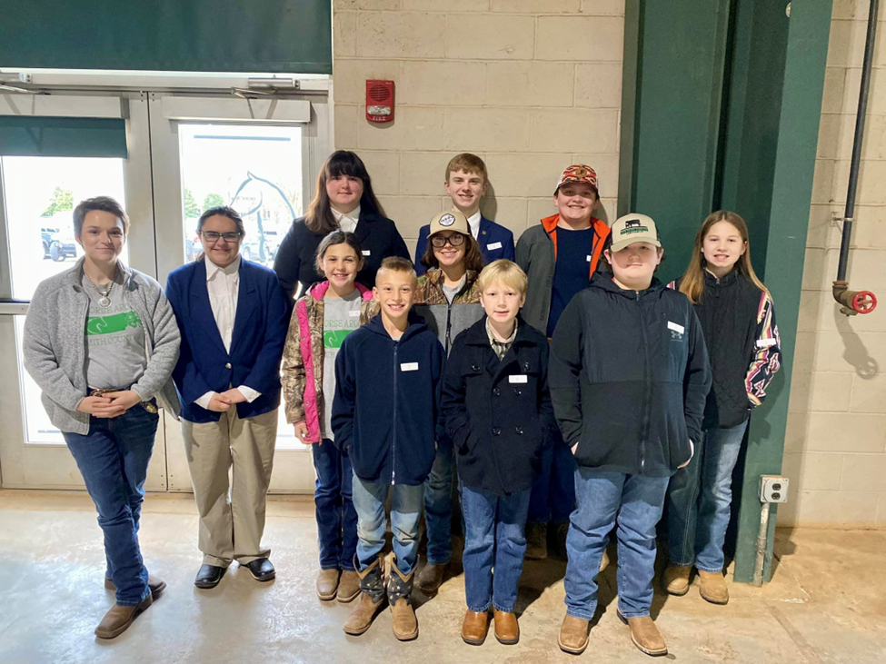 Smith County 4-H Horse Judging Group