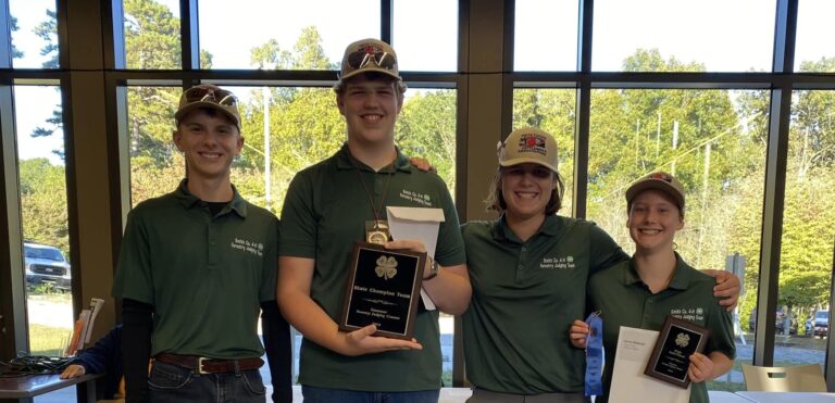 Smith County 4-H Forestry Judging Team Earns State Champion Honors