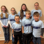 Smith County’s Junior Division Competitors in the 2026 4-H Hippology Contest Pictured are Winnie Jo Hendry, Tinley Butler, Hannah Reeder, Sophie Hale, Peter Chartier, Lucas Potapov, and Sammy Potapov.