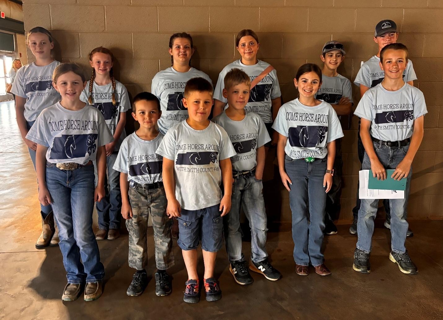 Smith County 4-H’ers ready to compete in the 2026 Central Region 4-H & MTSU Horse Judging Competition!
